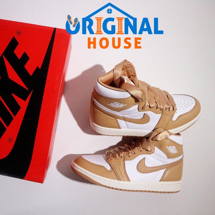 Sepatu Sneakers Air Jordan Retro High OG Praline FN6622 201 Original  RESMI BNIB 38 di Original House Store Tokopedia