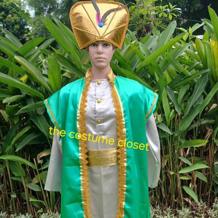 Gambar sultan turki ottoman costume - hijau daun, S dari the costume closet undefined Tokopedia
