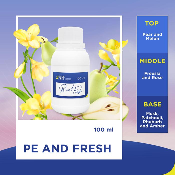 Gambar Bibit Parfum Pe And Fresh Inspired by English Pear & Fresia 100ML Murni - Wanita - biang parfum Wangi Tahan Berat Murah - 100ml dari Asia Fine Fragrance undefined Tokopedia