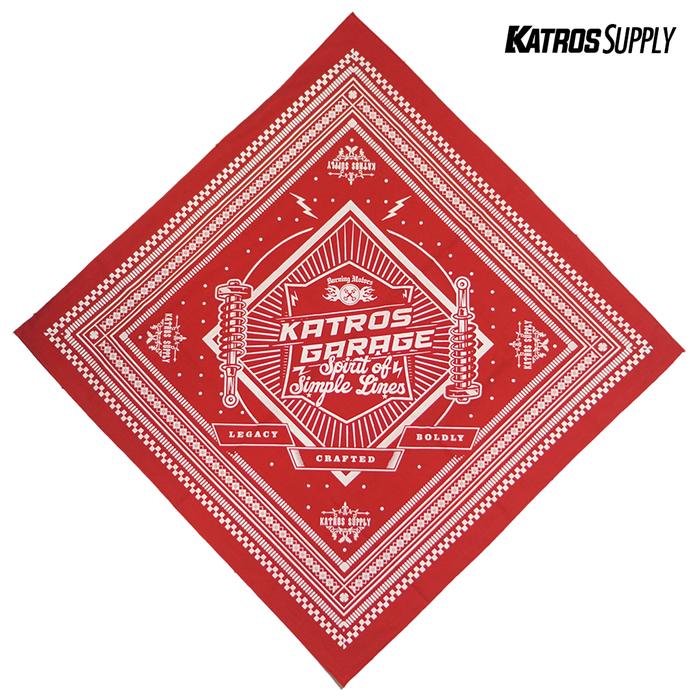 Gambar SCARF / BANDANA PRIA or WANITA BY KATROS GARAGE - Merah dari Katros Garage undefined Tokopedia