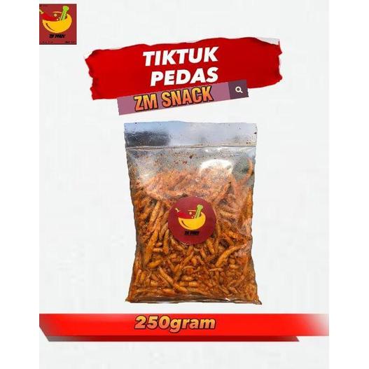 Gambar TIKTUK / TIKTUK CIKRUH / TIKTUK PEDAS / TIKTUK KHAS GARUT / TIKTUK DAUN JERUK/ KERIPIK 250g nUg - 250g original dari riiyoyo wood undefined Tokopedia