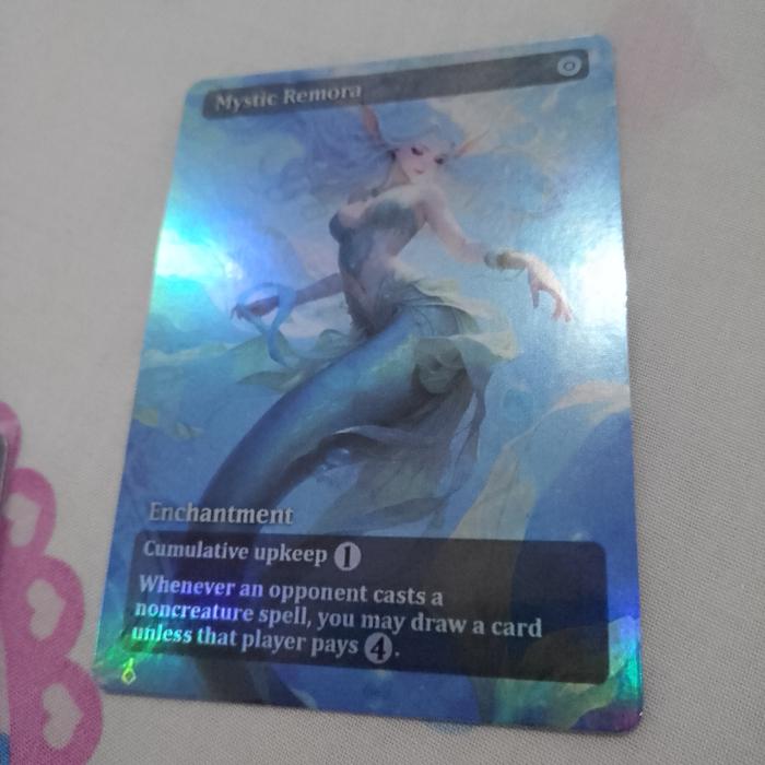 Gambar kartu proxy mtg mystic remora - Biru dari 88warna undefined Tokopedia