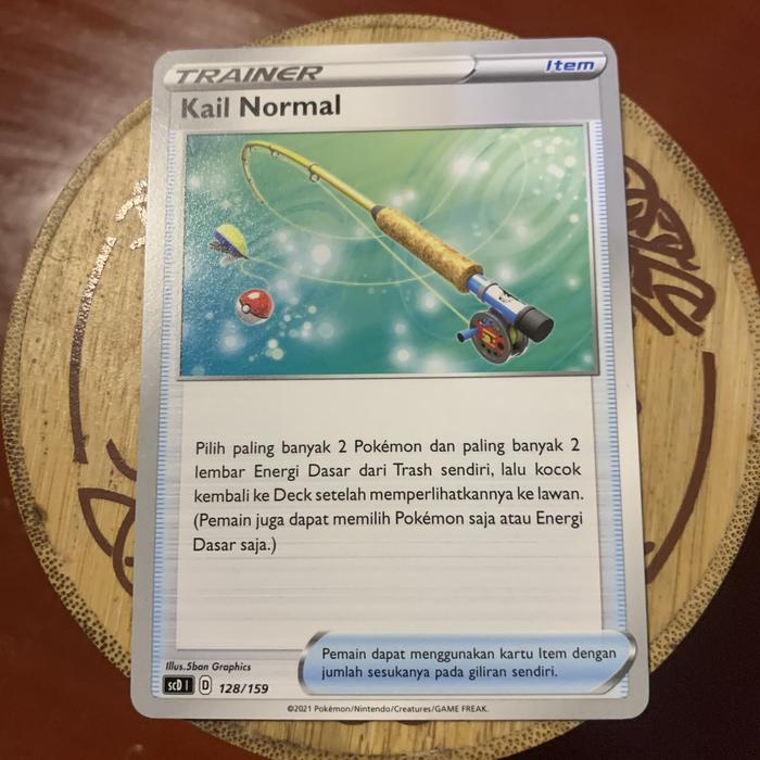 Gambar Kartu Pokemon Kail Normal scD 128/159 IND dari LamburakesJR undefined Tokopedia