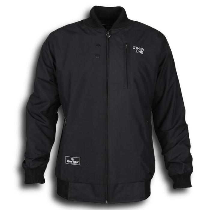 Gambar Jaket Motor Pria Keren Anti Angin Pelindung Dada Windproof Semi Waterproof Outwear Parasut Premium Jaket Parasit Harian Taslan Jn Sporty Prasut Hitam Perasut Pria Distro Bandung Jaket Bomber Otherline Jaket Original Taslan Jn Termurah Ready Terbaik - Hitam, M dari CRYSTALL- undefined Tokopedia