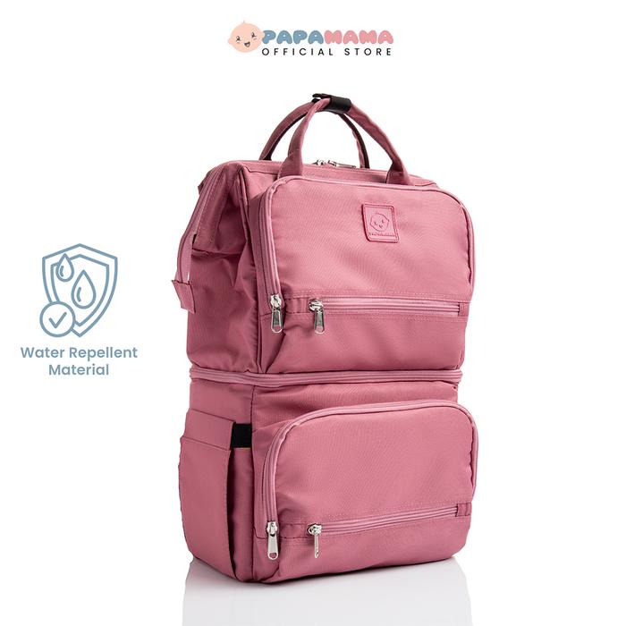 Gambar Papamama Oppa Cake Series - Cooler Diaper Bag - 3003 - Merah Muda dari papamama_NEW Kota Administrasi Jakarta Barat Tokopedia