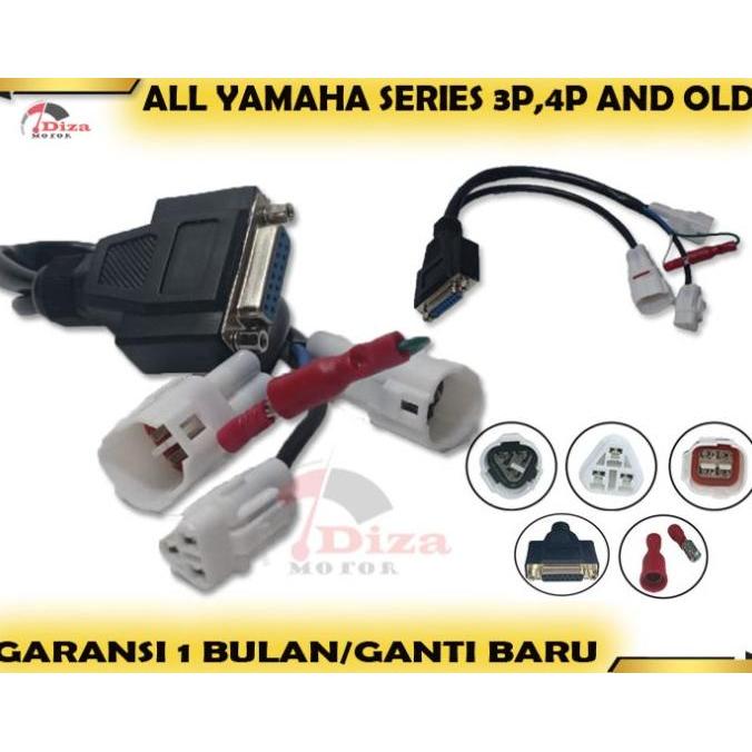 Gambar TERMURAH!!!KABEL ADAPTOR SCANNER JDIAG M100 M100 PRO M200 M200 PRO, TOP DIAG VERSI III,MST DLL HONDA VESPA YAMAHA SUZUKI DLL murah - ALL YAMAHA dari samoto mega undefined Tokopedia