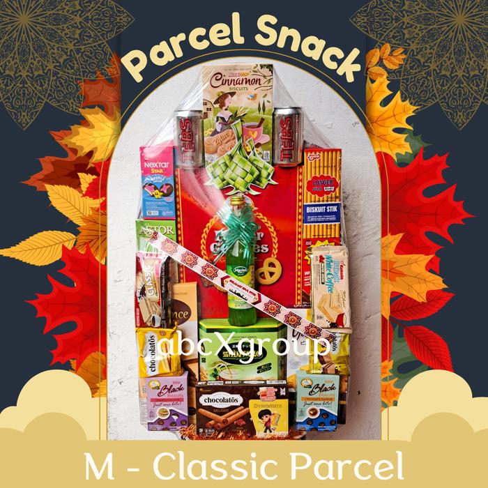Gambar Parcel Snack Parsel Lebaran Hampers IDUL FITRI, Natal, Tahun Baru - M - CLASSIC MS M dari abcXshop undefined Tokopedia