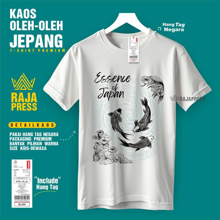 Gambar BAJU KAOS OLEH OLEH JEPANG TOKYO PAKAI HANG TAG PREMIUM BAHAN COTTON 30S SOUVENIR PREMIUM GIFT - GAMBAR5, XS dari rajapress13 undefined Tokopedia