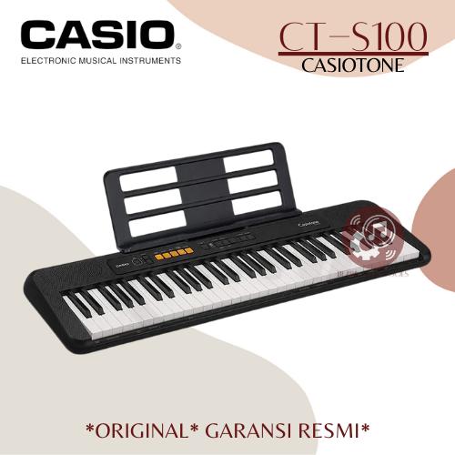 Casio Ct-s 100 Keyboard Casiotone Casio Cts100 Keyboard 61 Keys Original