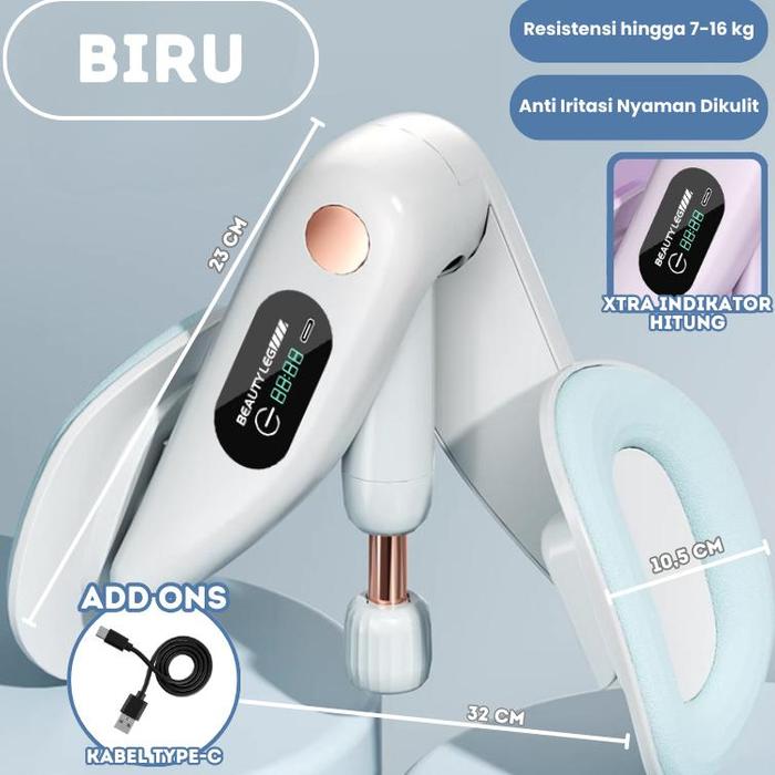 Gambar BBAK Hip Trainer Alat Fitness Mengencangkan Alat Senam Kegel Thigh Master XTRA INDIKATOR HITUNG Cocok Untuk Bumil !!! Original Garansi Termurah - Blue+INDIKATOR dari Mode Avenue undefined Tokopedia