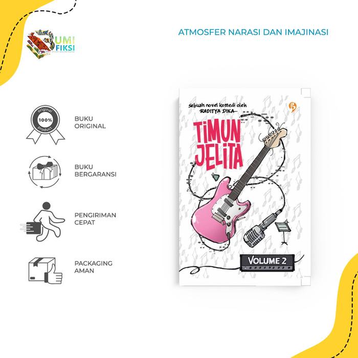 Gambar Buku Novel Timun Jelita Volume 2 - Raditya Dika - Gagasmedia - Bumifiksi - REGULER dari Bumi Fiksi Makassar undefined Tokopedia
