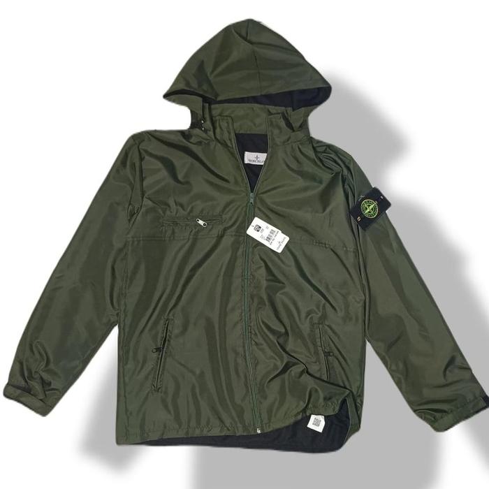 Jual Baru Jaket Parasute Waterproof Stone Island High Quality