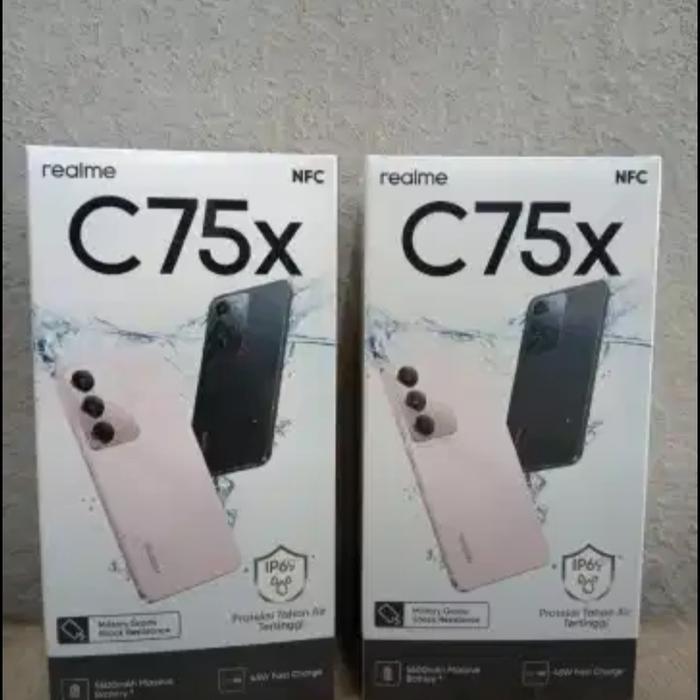 Gambar realme c75x 8/128 ram 8/128gb new resmi dari SP Ponsel_NEW undefined Tokopedia