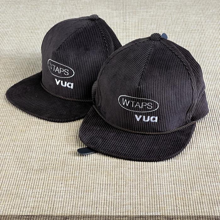 WTAPS MILITIA01 /CAP /WONY.FLANNEL BLACK