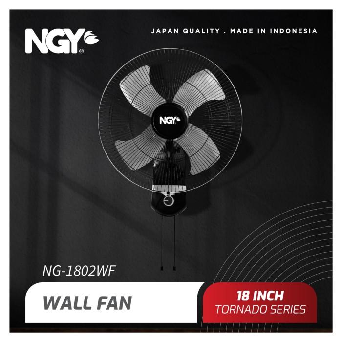 Gambar Nagoya Kipas Angin Dinding Besi 18 Inchi Industrial Wall Fan NG 1802 Minimalis - 1802 dari Blora Store Electrik undefined Tokopedia