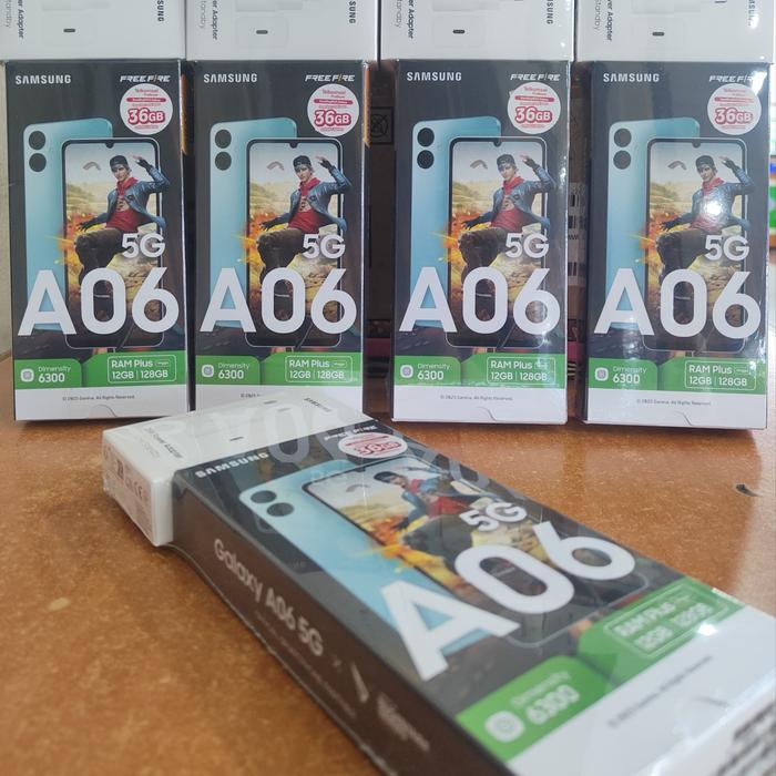 Gambar Samsung A06 5G 6/128gb garansi resmi free adapter - Grey dari Serendipity cell undefined Tokopedia