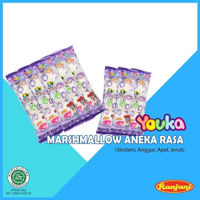 Gambar Marshmallow Aneka Rasa YOUKA permen Ranjani nUg - Bulat dari puji rezpector undefined Tokopedia
