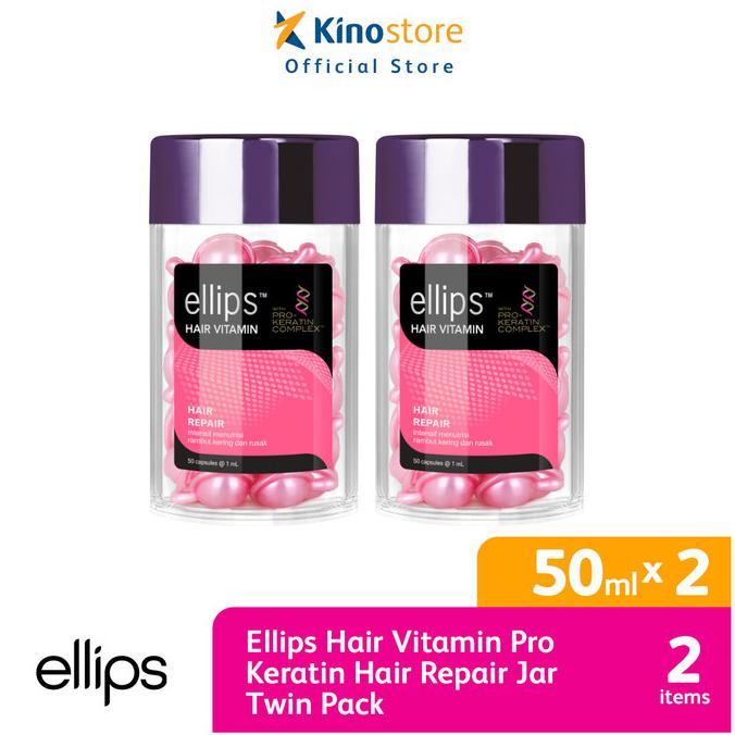 Gambar Ellips Vitamin Rambut Keratin Hair Repair Jar - Isi 2 dari PanamaiaOfficial undefined Tokopedia