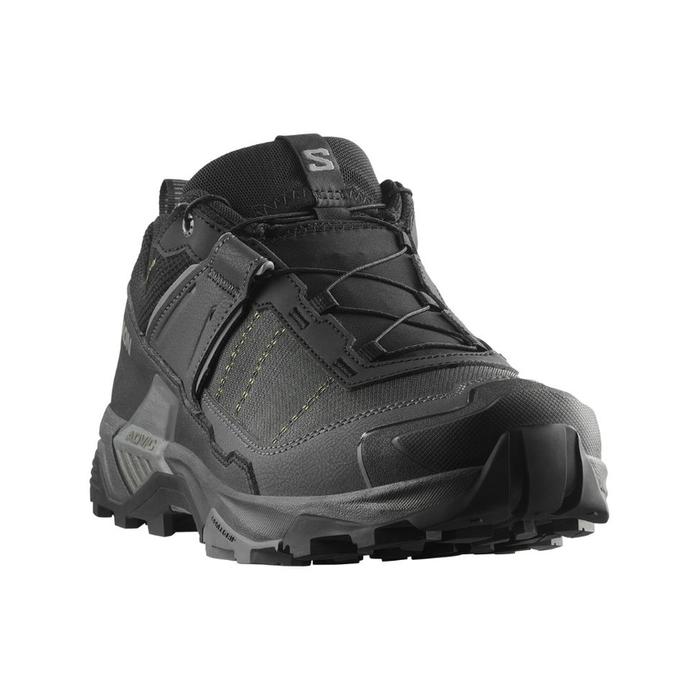 Jual S a l o m o n Men's Shoes X Ultra Wide GTX -- Black/Asphalt