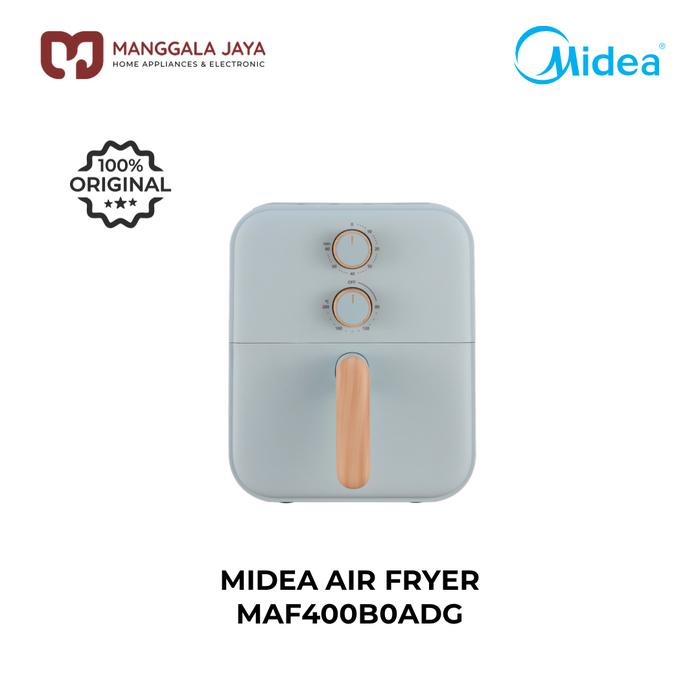 Gambar Midea Air Fryer Low Watt 4 Liter MAF400B0AD - Biru Muda dari Manggala-Jaya Elektronik undefined Tokopedia