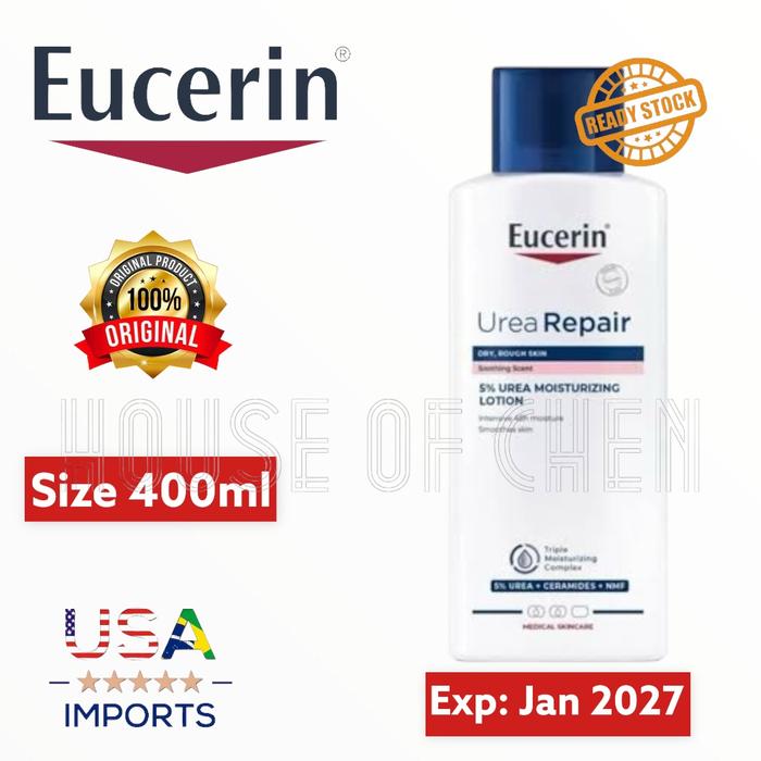Gambar EUCERIN UreaRepair Plus Lotion 5% Urea Lotion 250ml - 400ml dari House of Chen undefined Tokopedia