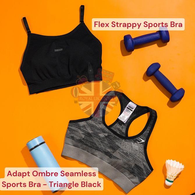 Jual Gymshark Adapt Seamless/Flex Strappy Sports Bra Women 100