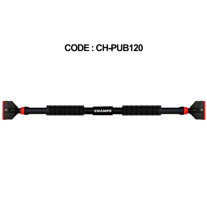 Gambar Pull Up Bar Tiang Pull Up Olahraga Pintu Alat Fitness CH-PUB100 - 120-160cm dari Champs Indonesia undefined Tokopedia