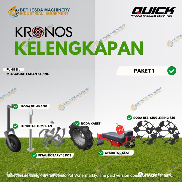 Gambar Traktor Quick Kronos Kubota engine Lengkap - PAKET 1 dari Engineering Machine undefined Tokopedia