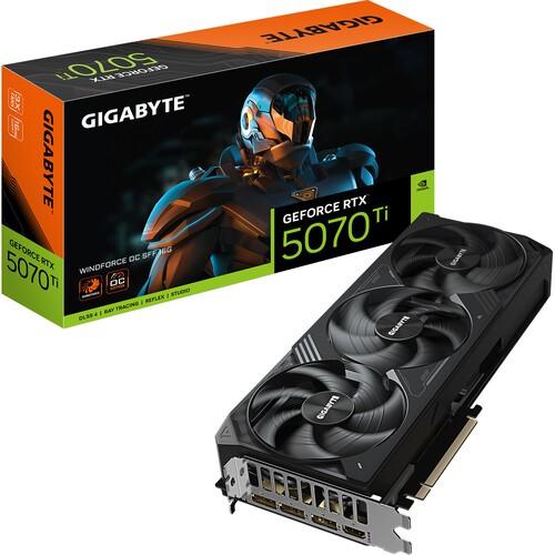 Promo GIGABYTE GEFORCE RTX 5070 WINDFORCE OC SFF 12GB GDDR7 GV