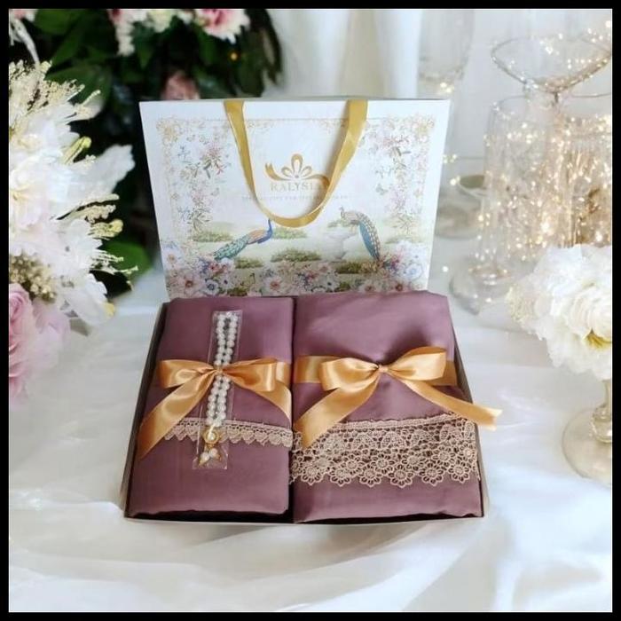 Gambar Terlaris RALYSIA.ID HAMPERS MUKENA DAN SAJADAH PREMIUM / KADO HADIAH PERNIKAHAN Best Seller - ktn laven+tsbih, SlidingbxIDULFI dari Qoiwia Grosir undefined Tokopedia