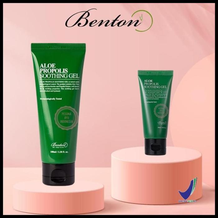 Gambar Terlaris Benton Aloe Propolis Soothing Gel 100Ml (Bpom) Good Quality - Mini size 30ml dari Gencanayoo undefined Tokopedia