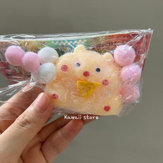 Gambar Keychain Taba Squishy Hewan Makanan Gantungan Kunci Lucu Makanan Mainan Pencet Kenyal Empuk Pereda Stress - Ylw hamster dari ONE MALL 88 undefined Tokopedia