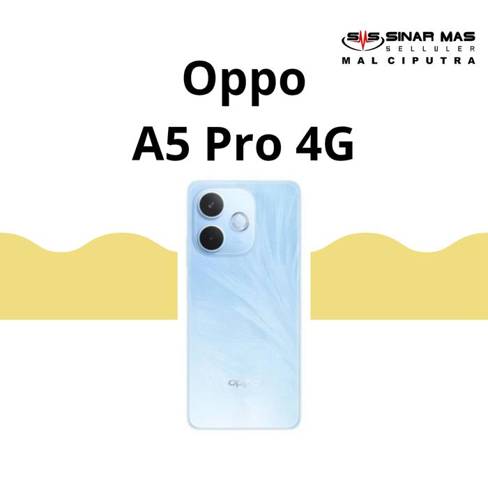 Gambar Oppo A5 Pro 4G 8/256GB New Garansi - Biru dari SINAR MAS SELLULER CIPUTRA undefined Tokopedia
