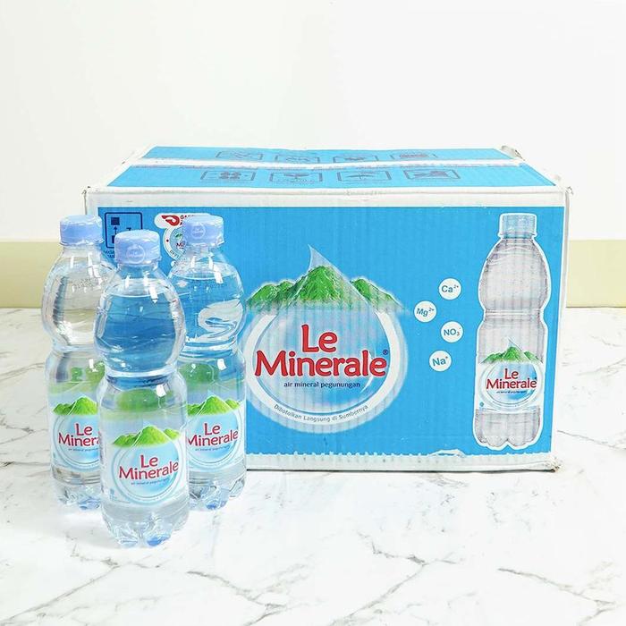 Gambar LE MINERALE 600 ML PER KARTON ISI 24 BOTOL/LE MINERALE BOTOL TANGGUNG dari Sumber Fit undefined Tokopedia
