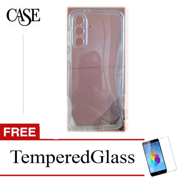 Gambar Soft Case for Samsung Galaxy A56 5G 2025 - 6.7 inch - Gratis Tempered Glass - CLEAR dari Mentari Grasindo Teknik undefined Tokopedia