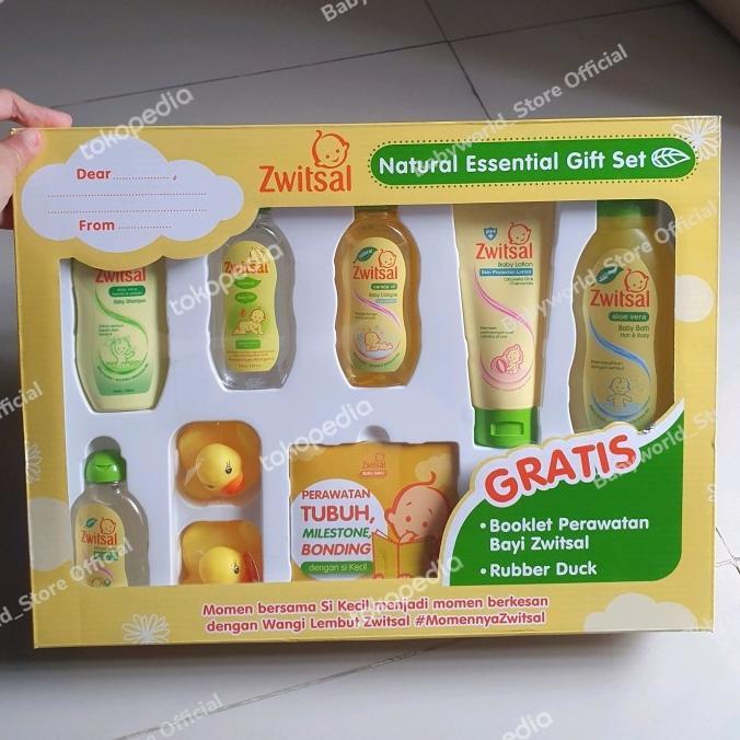 Jual Terbaru Zwitsal Baby Spa Gift Box Set Perlengkapan Mandi
