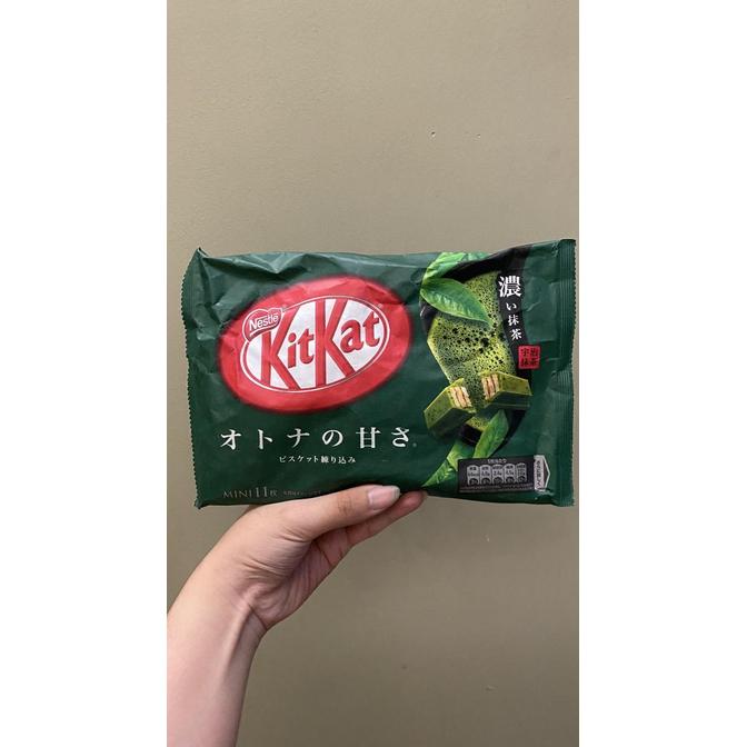 Gambar Kitkat mini rasa Matcha | Kitkat Jepang - Matcha dari @dedy undefined Tokopedia