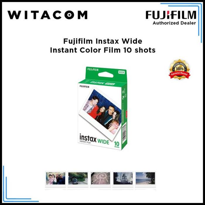 Jual Harga Termurah Fujifilm Instax Wide Instant Color Film 10