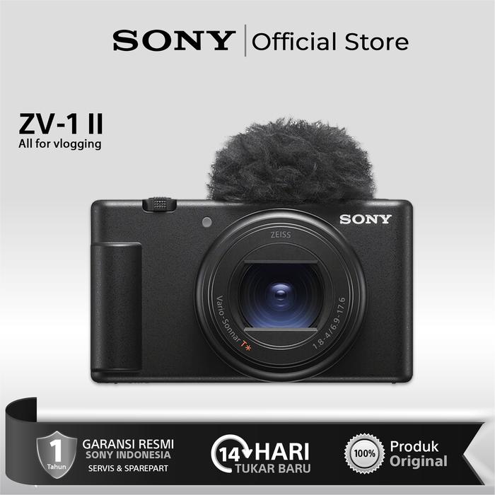 Gambar SONY ZV1 II SONY ZV-1 II SONY ZV 1 M2 Digital Compact Camera 4K Video - Hitam, UNIT ONLY dari Sony Center Official undefined Tokopedia