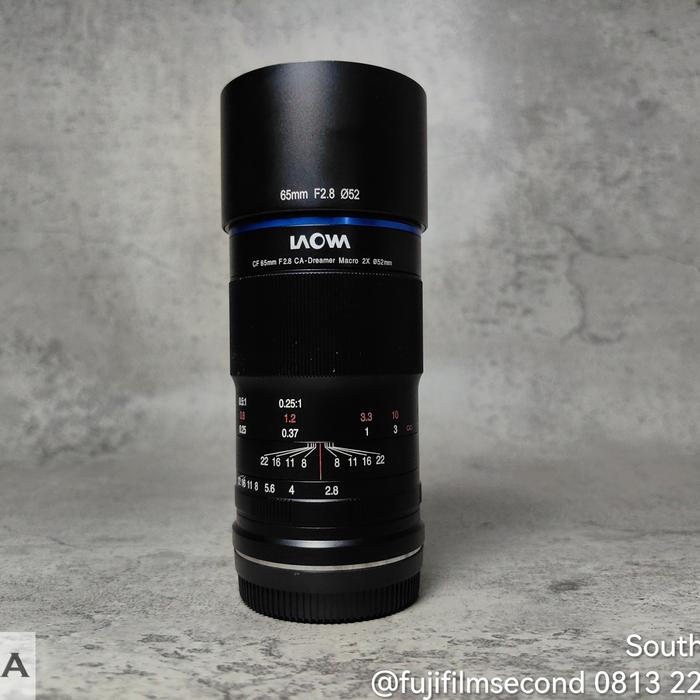 Jual Lensa Macro Laowa 65mm Fujifilm Fuji Mulus Lengkap Resmi