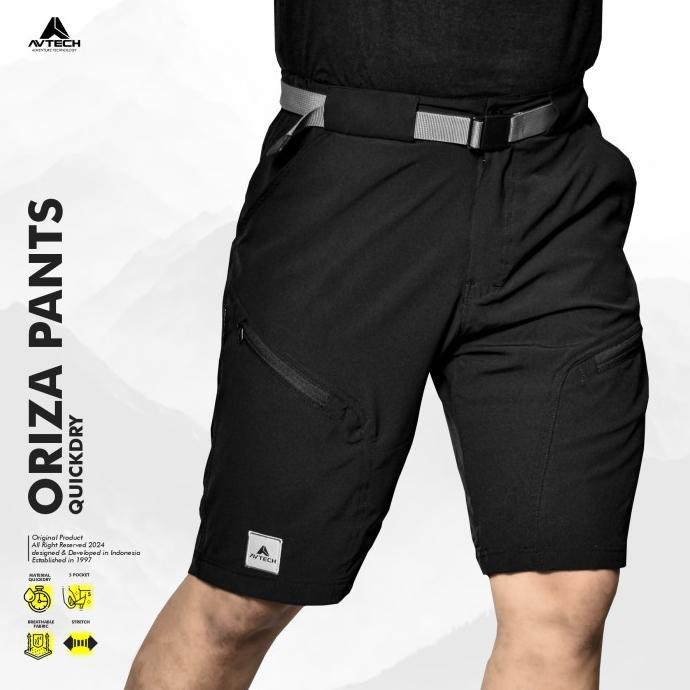 Gambar Avtech - Celana Pendek Oriza - Hitam, M dari ASTIATI STORE undefined Tokopedia