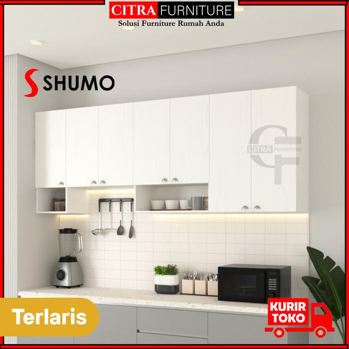 Gambar SHUMO Kitchen Set Minimalis Modern | Kitchenset Lemari Dapur Gantung - S+M+L+XL, DIRAKIT dari Citra furniture undefined Tokopedia