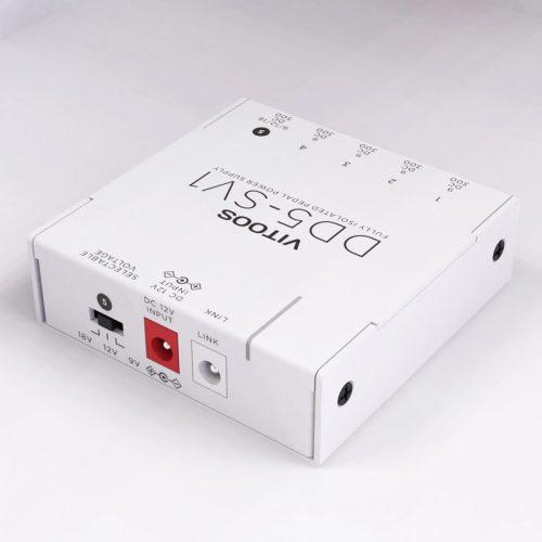 Vitoos DD5 パワーサプライ 6出力 VITOOS DD5-SV2 effect pedal power supply fully isolated