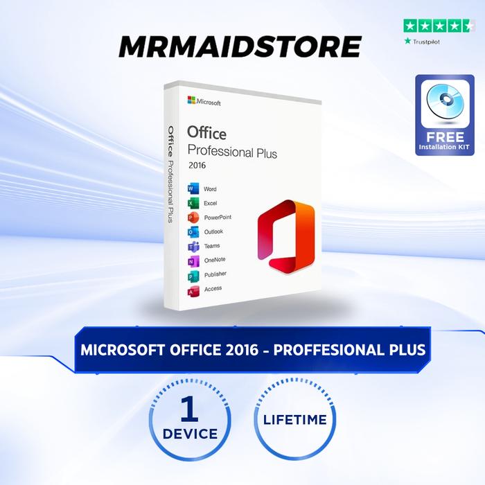 Gambar Microsoft Office 2021 Professional Plus  | Office 2019 Retail ORIGINAL - Office 2016 Pro dari MrMaid Store undefined Tokopedia