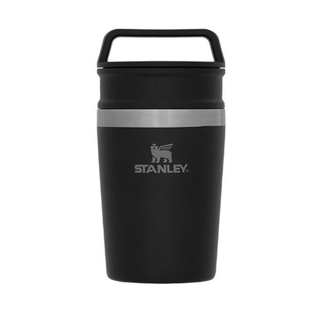 Gambar NEW Stanley adventure shortstack travel mug 0.23L - camping mug - Matte black dari Salad Food Yumm undefined Tokopedia