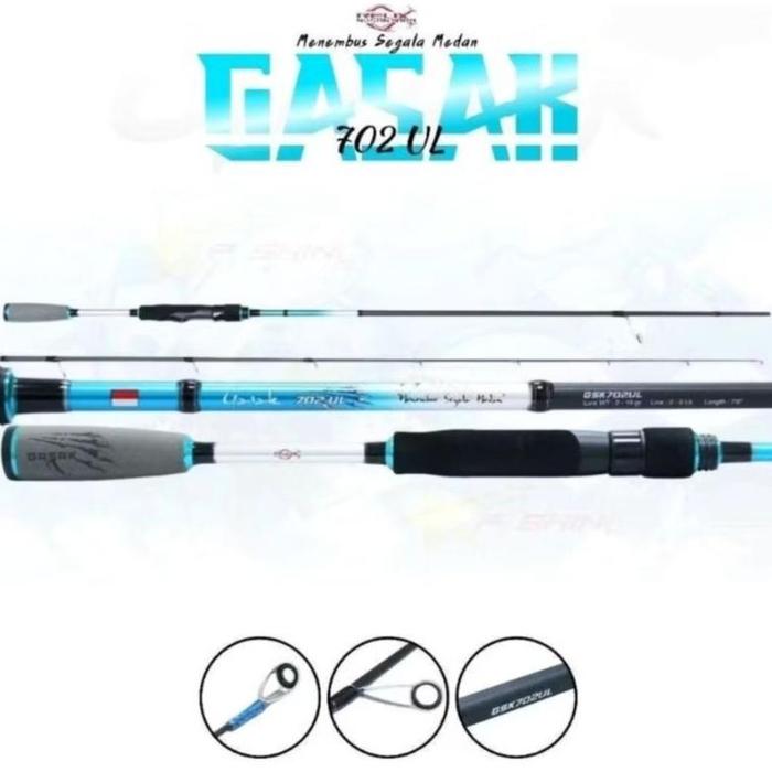 Gambar Joran Pancing Relix Nusantara Capung Ultra Ligh Original - GASAK 702 dari saphire pancing undefined Tokopedia
