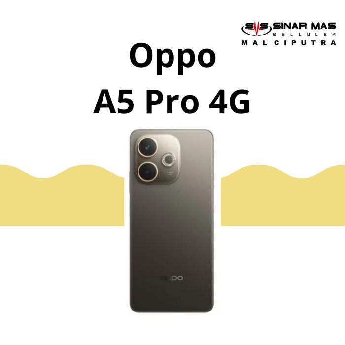 Gambar Oppo A5 Pro 4G 8/256GB New Garansi - Cokelat dari SINAR MAS SELLULER CIPUTRA undefined Tokopedia