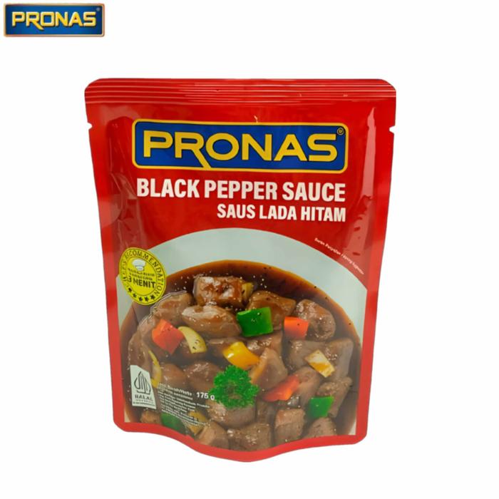 Gambar Pronas / Saus teriyaki / Saus lada hitam / 175g - LADA HITAM dari mmmartgrosir undefined Tokopedia