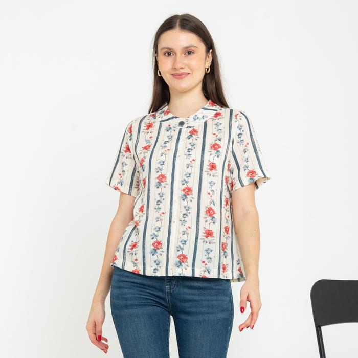 Gambar *Ready Stok* SISTER'S - Atasan Katun 7563 (CAP) - Krem, M dari Sisters Fashion Group undefined Tokopedia