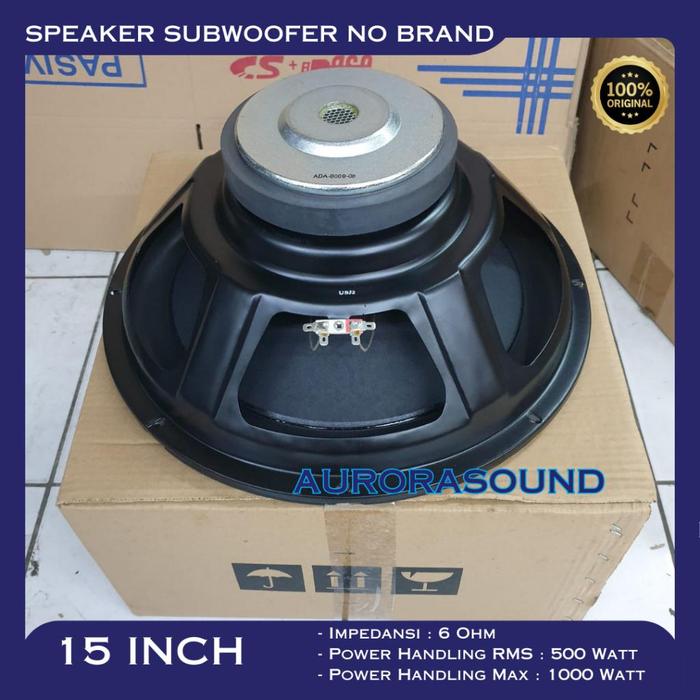 Jual SPEAKER SUBWOOFER 15 INCH NO BRAND BASS KUAT SUB 15 IN MURAH